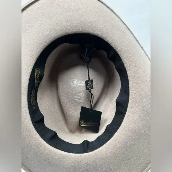 Elegant Beige Fedora Hat